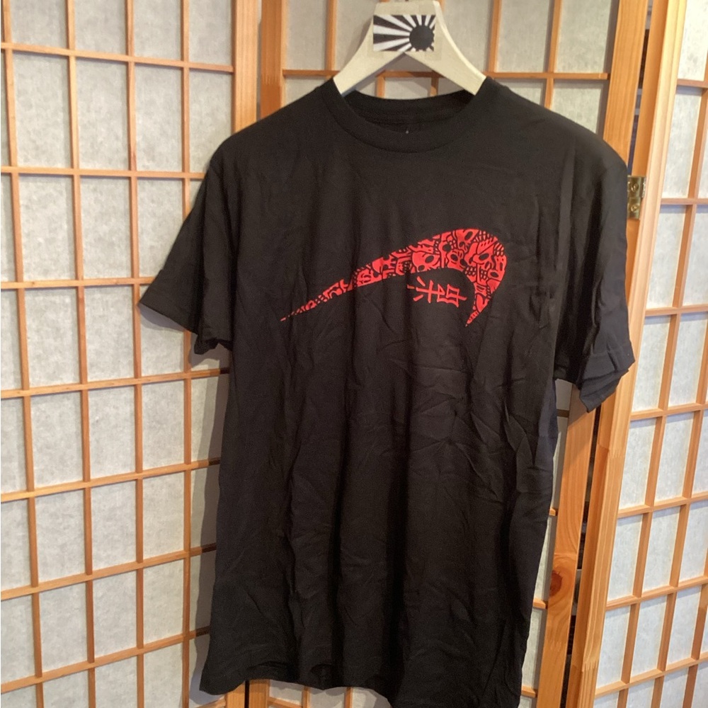 BoostGod OhItsTeddy "Upside Down Check" Graphic T-Shirt Men's Size Large